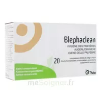 Blephaclean Compresses Stériles Nettoyantes Par 20 à ANNEMASSE
