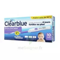Clearblue Test D'ovulation 2 Hormones B/10 à ANNEMASSE