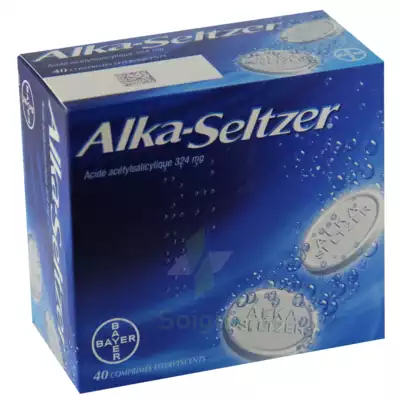 Alka Seltzer 324 Mg, Comprimé Effervescent B/40 à ANNEMASSE