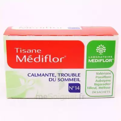 Mediflor N°14 Calmante - Trouble Du Sommeil, Mélange De Plantes Pour Tisane En Sachet-dose à ANNEMASSE