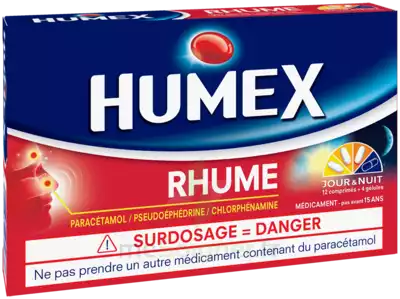 Humex Rhume Comprimés Et Gélules Plq/16 à ANNEMASSE