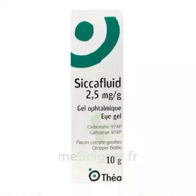 Siccafluid 2,5 Mg/g, Gel Ophtalmique à ANNEMASSE