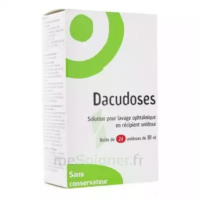 Dacudoses Solution Pour Lavement Ophtalmologique 24unid/10ml à ANNEMASSE