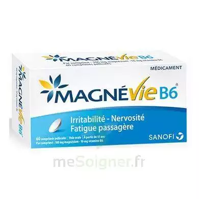 Magnevie B6 100 Mg/10 Mg Comprimés Pelliculés Plaq/60 à ANNEMASSE