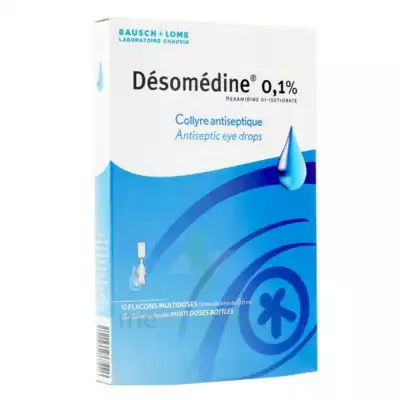 Desomedine 0,1 % Collyre Sol 10fl/0,6ml à ANNEMASSE